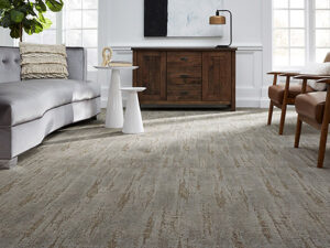 Broadloom Carpeting With A Fluid Design