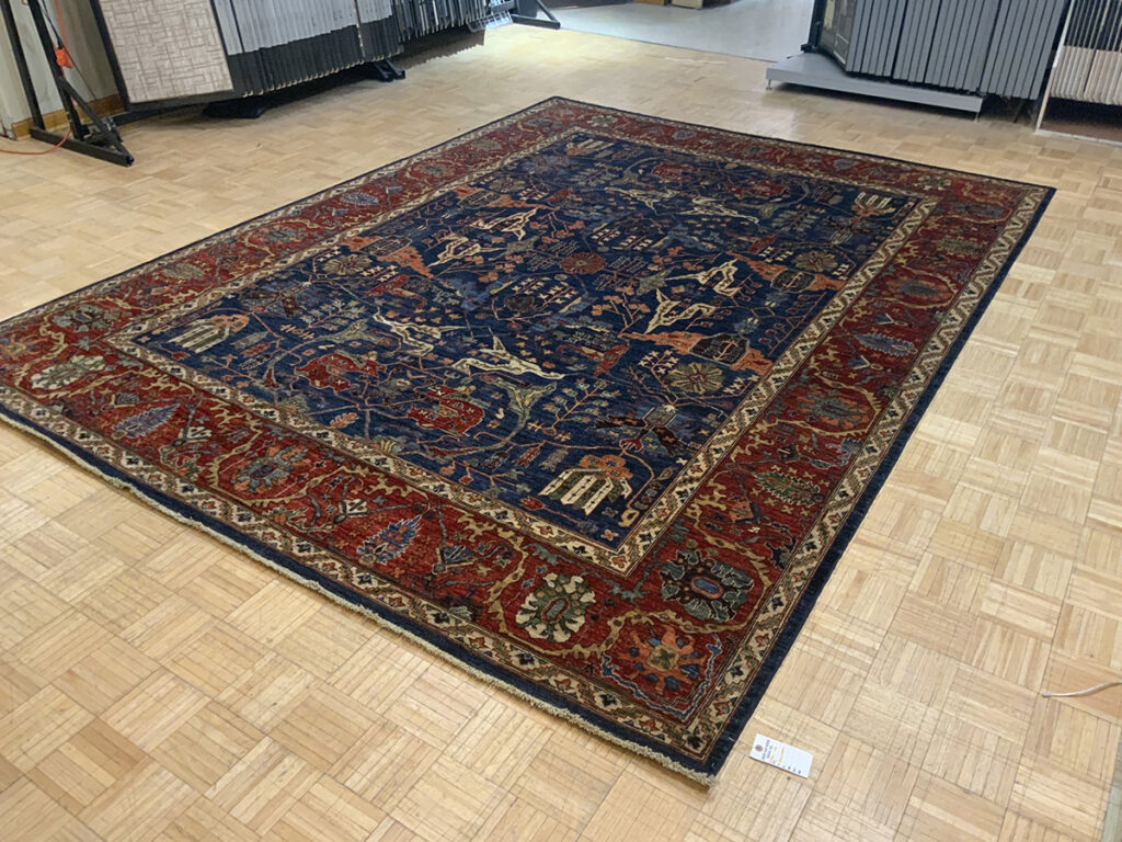 Warm Up Hardwood Flooring With An Area Rug